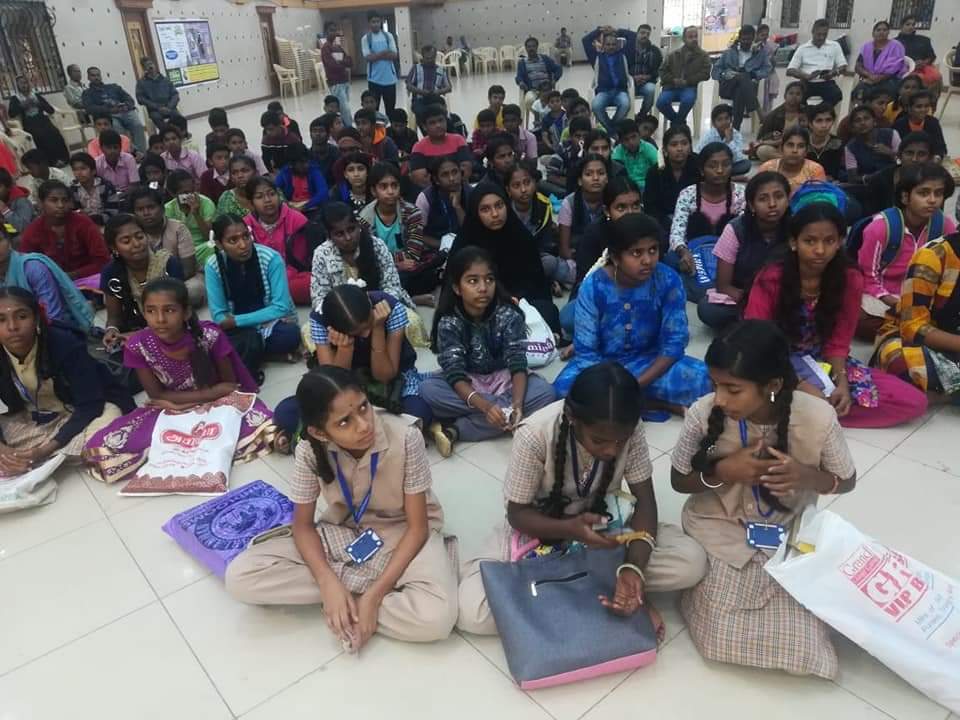 Environmental awareness session for school students