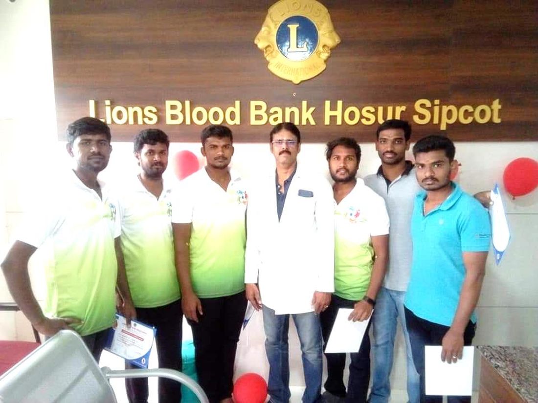 Blood donation camp
